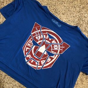 UL Transformers Crop Tee